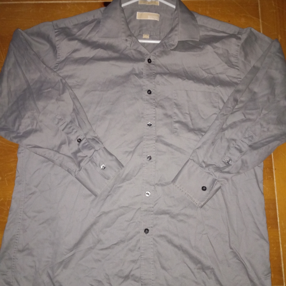 Michael Kors Button Down Mens Shirt